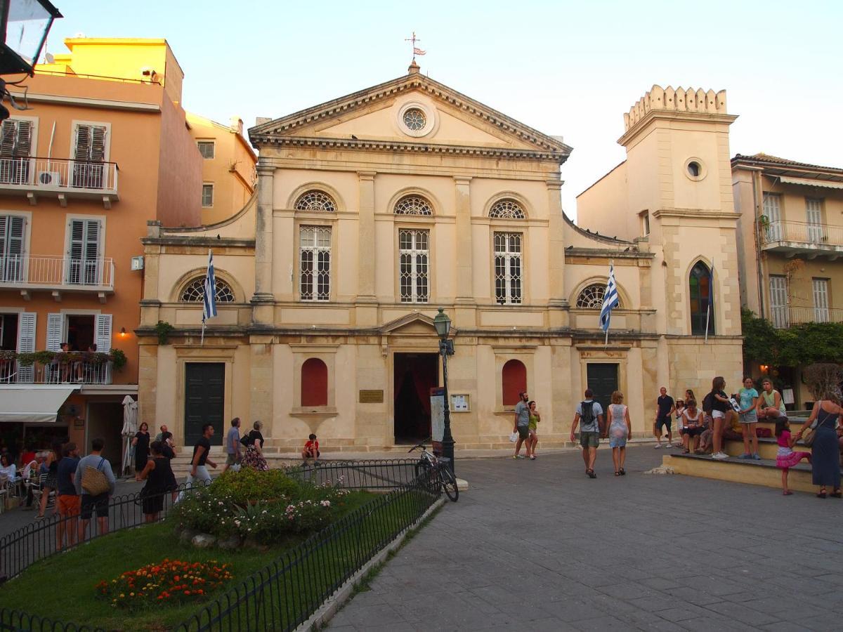 Ideally Situated Corfu Old Town Studio Dış mekan fotoğraf